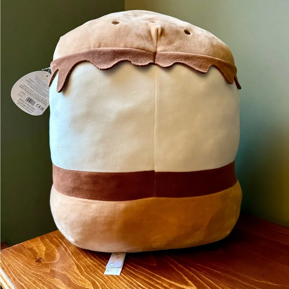 Squishmallows 16” Carmelita Plush S’more Large Plush Squishy Camping Outdoors - Picture 5 of 8